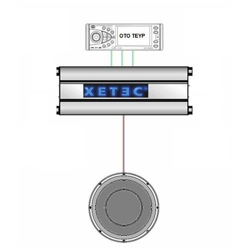 Xetec Xi-1500.1 1500W Mono Oto Anfi #3