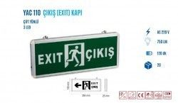 YCL YAC-110 Exit Çıkış Yönlendirme Tabelası #2