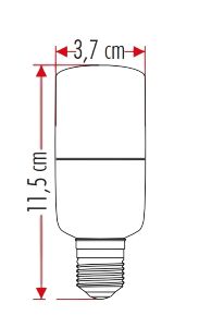 YCL YL-0129B 9W E27 Doji Ampul #2