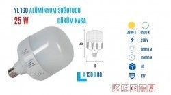 YCL YL-160G 25W Günışığı Led Ampul #3