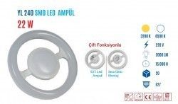 YCL YL-240G 24W E27 Günışığı Led Simit Ampul #3
