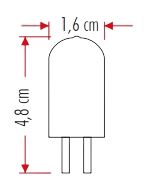 YCL YL-3203B 3W G9 220V Beyaz Led Kapsül Ampul #2