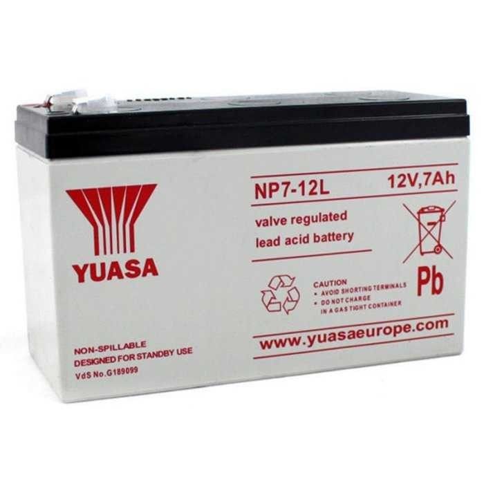 Yuasa 12V 7Ah NP7-12L Bakımsız Kuru Akü #3