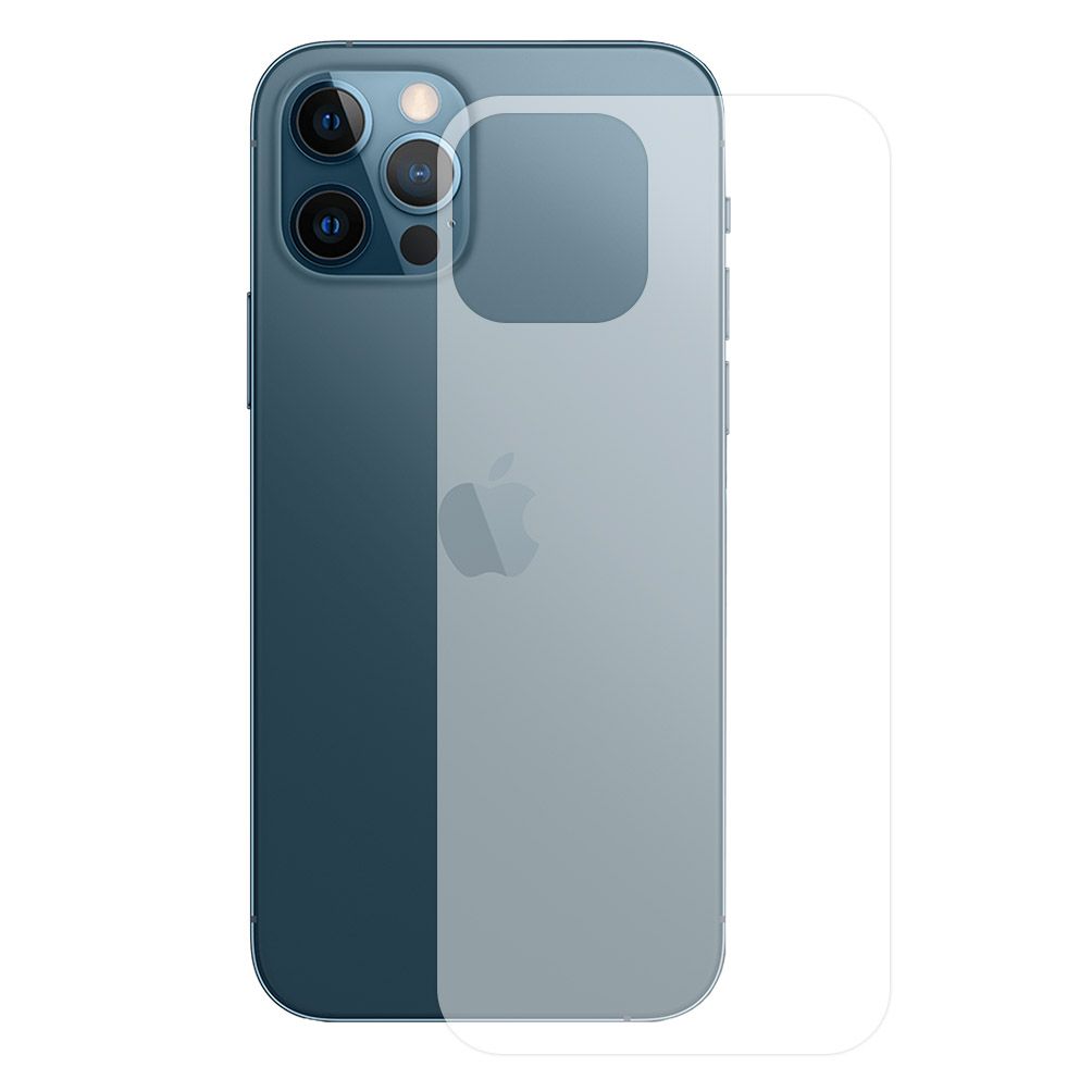 Bufalo iPhone 12 / 12 Pro ARKA GÖVDE Koruyucu FlexiGlass Nano