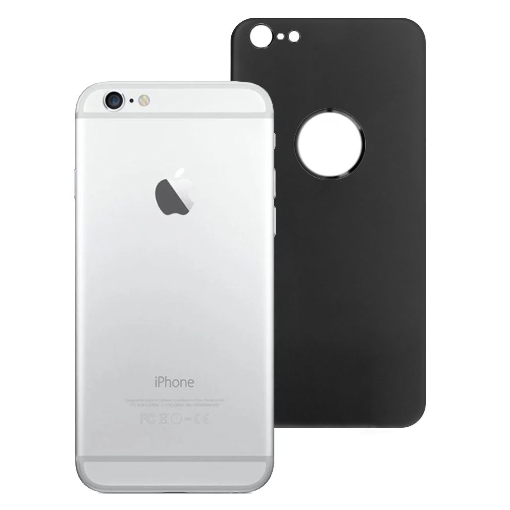 Bufalo iPhone 6 Plus Metal Kenarlı ÖN+ARKA Cam Ekran Koruyucu Siyah