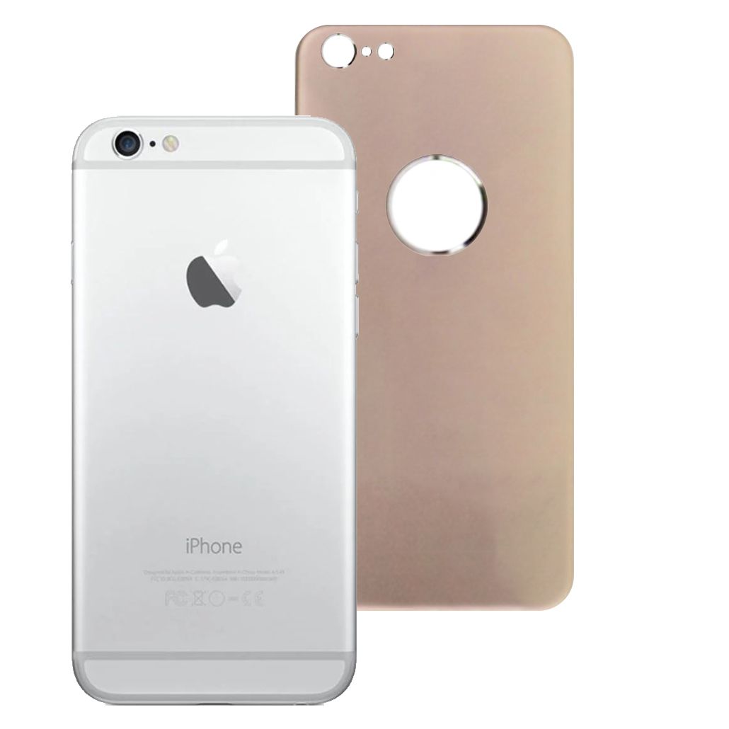 Bufalo iPhone 6 Plus Metal Kenarlı ÖN+ARKA Cam Ekran Koruyucu Gold