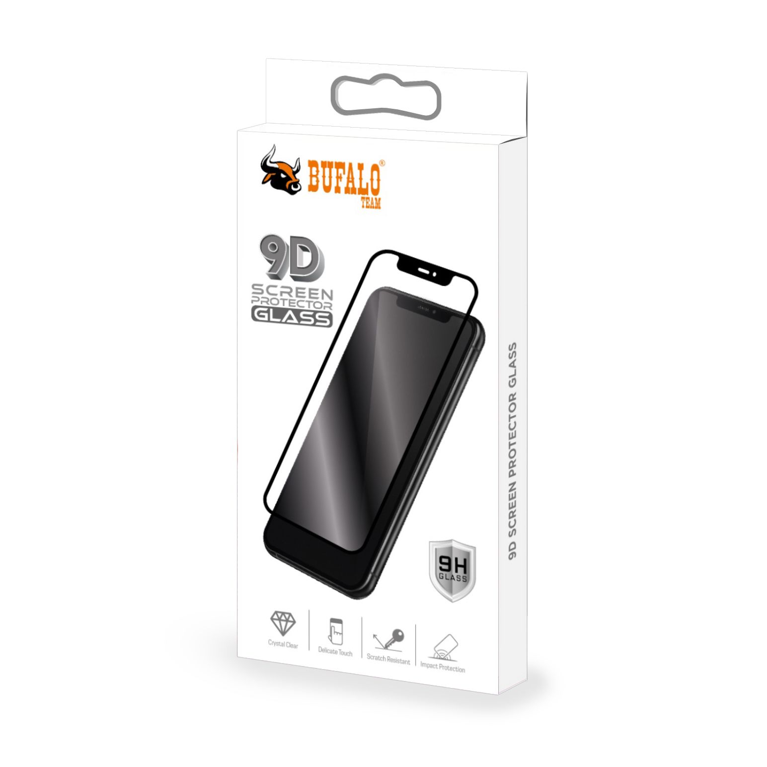 Bufalo Xiaomi Redmi 12C Temperli 9D Cam Ekran Koruyucu