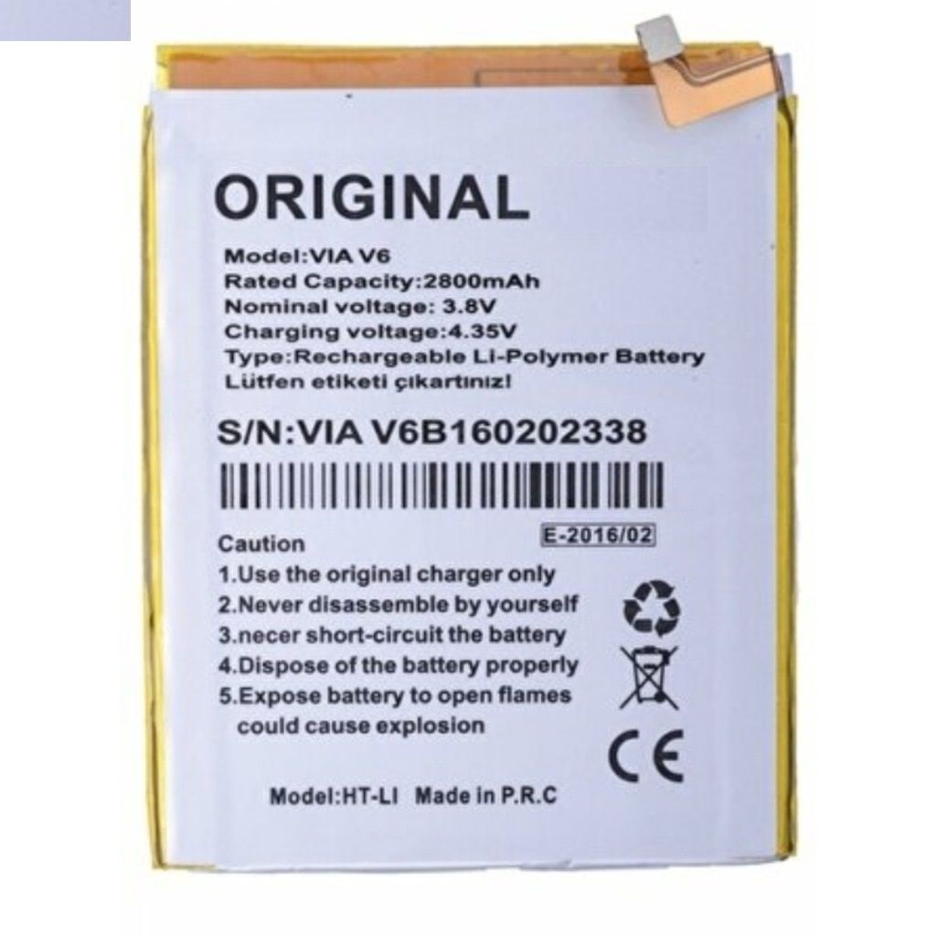 Casper VIA V6 Uyumlu Batarya 2800 mAh