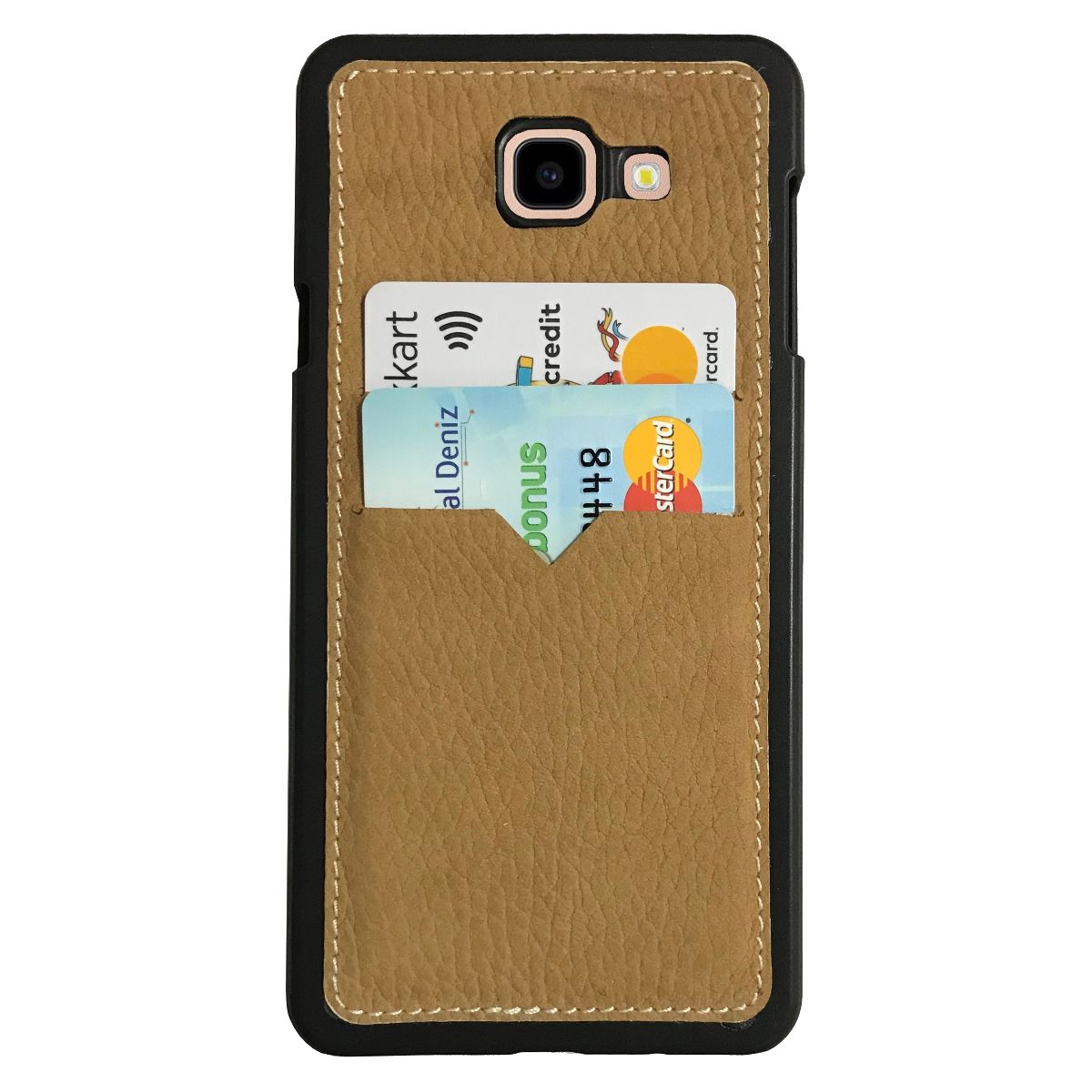 Daphne Samsung Galaxy A5 2016 (A510) Kılıf Deri Kartlıklı Arka Kapak