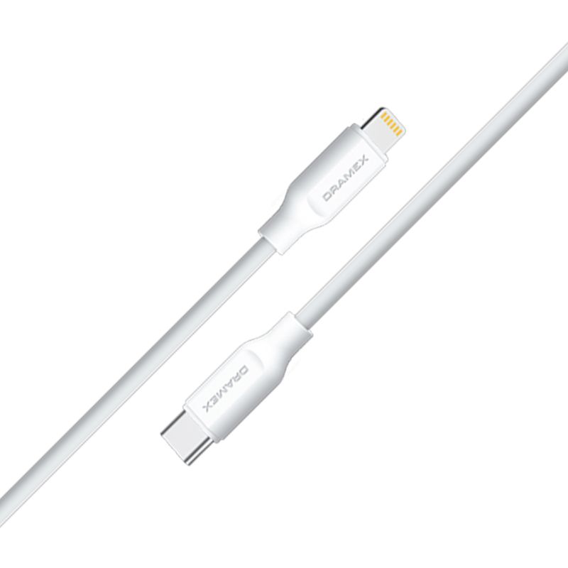 Dramex DPD20LK Valence 20W PD Type-C to Lightning Hızlı Data/Şarj Kablosu 1mt
