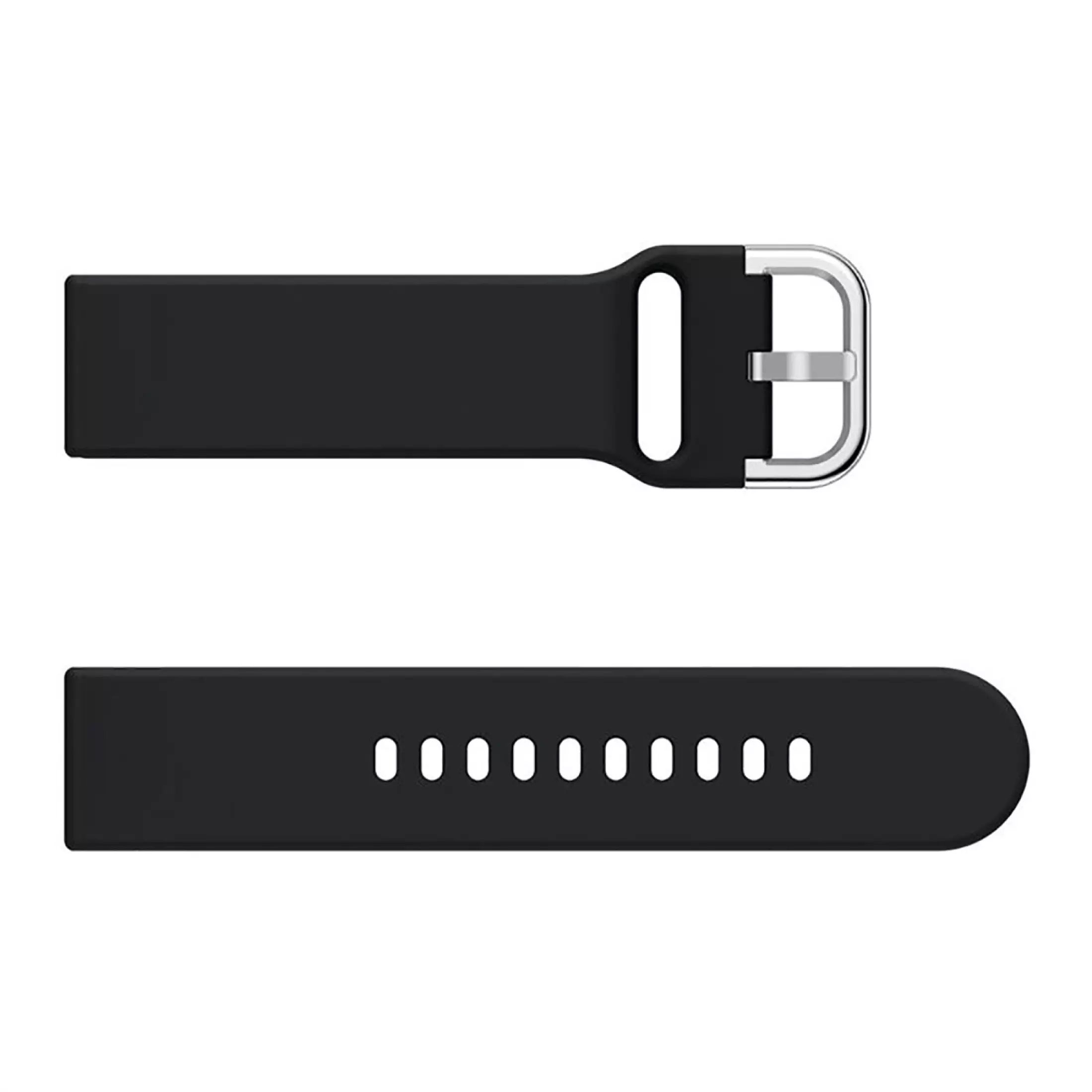 FitCase 22mm Akıllı Saat Uyumlu Tokalı Silikon Kordon