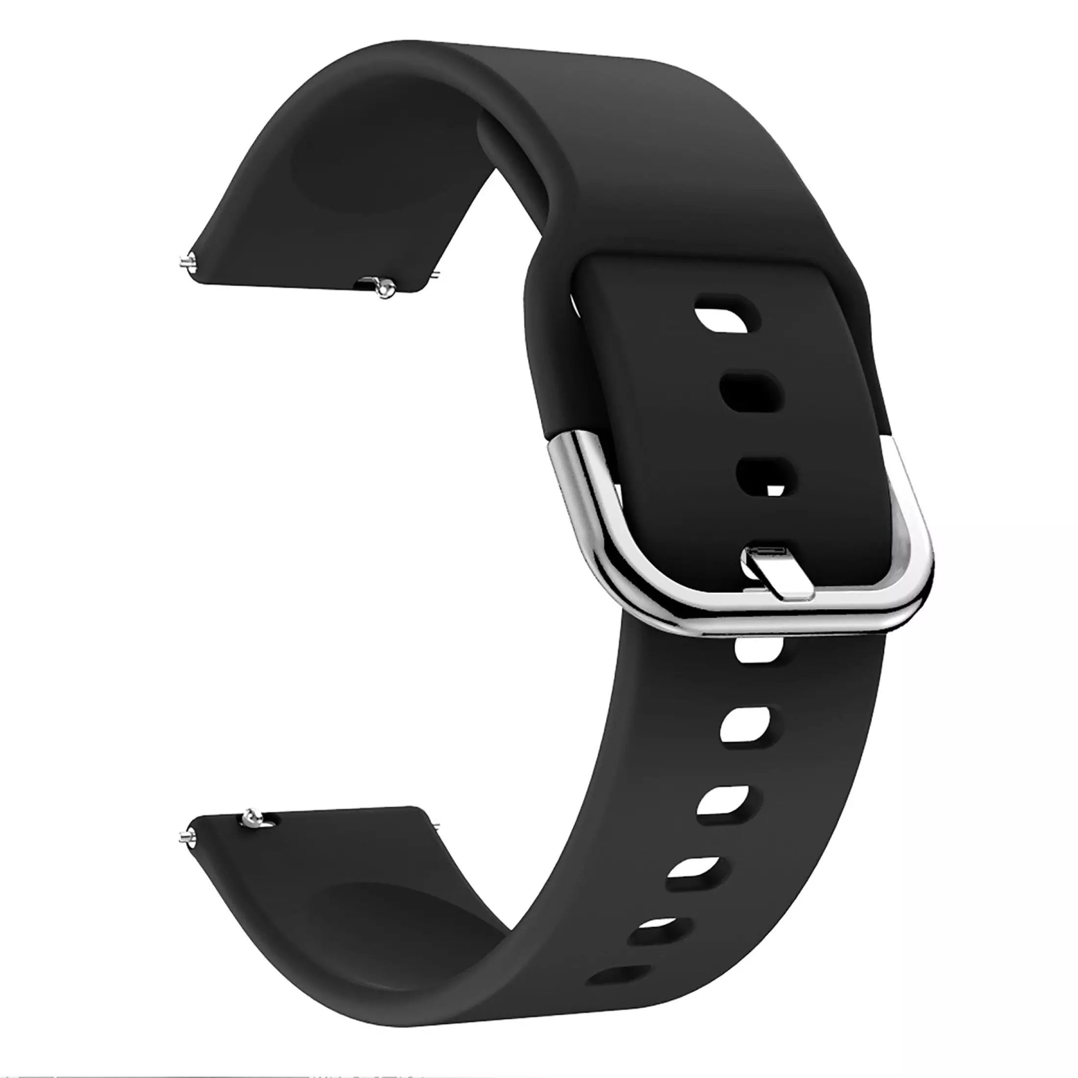 FitCase 22mm Akıllı Saat Uyumlu Tokalı Silikon Kordon