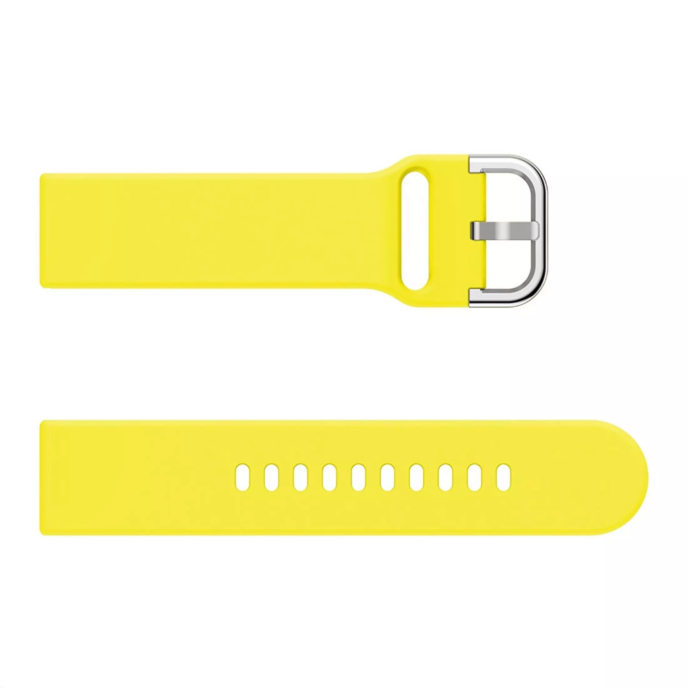 FitCase 22mm Akıllı Saat Uyumlu Tokalı Silikon Kordon