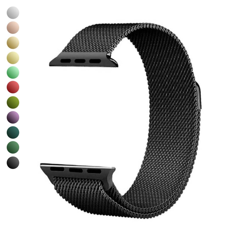 FitCase Apple Watch 38 40 41 mm Uyumlu Milano Manyetik Metal Kordon