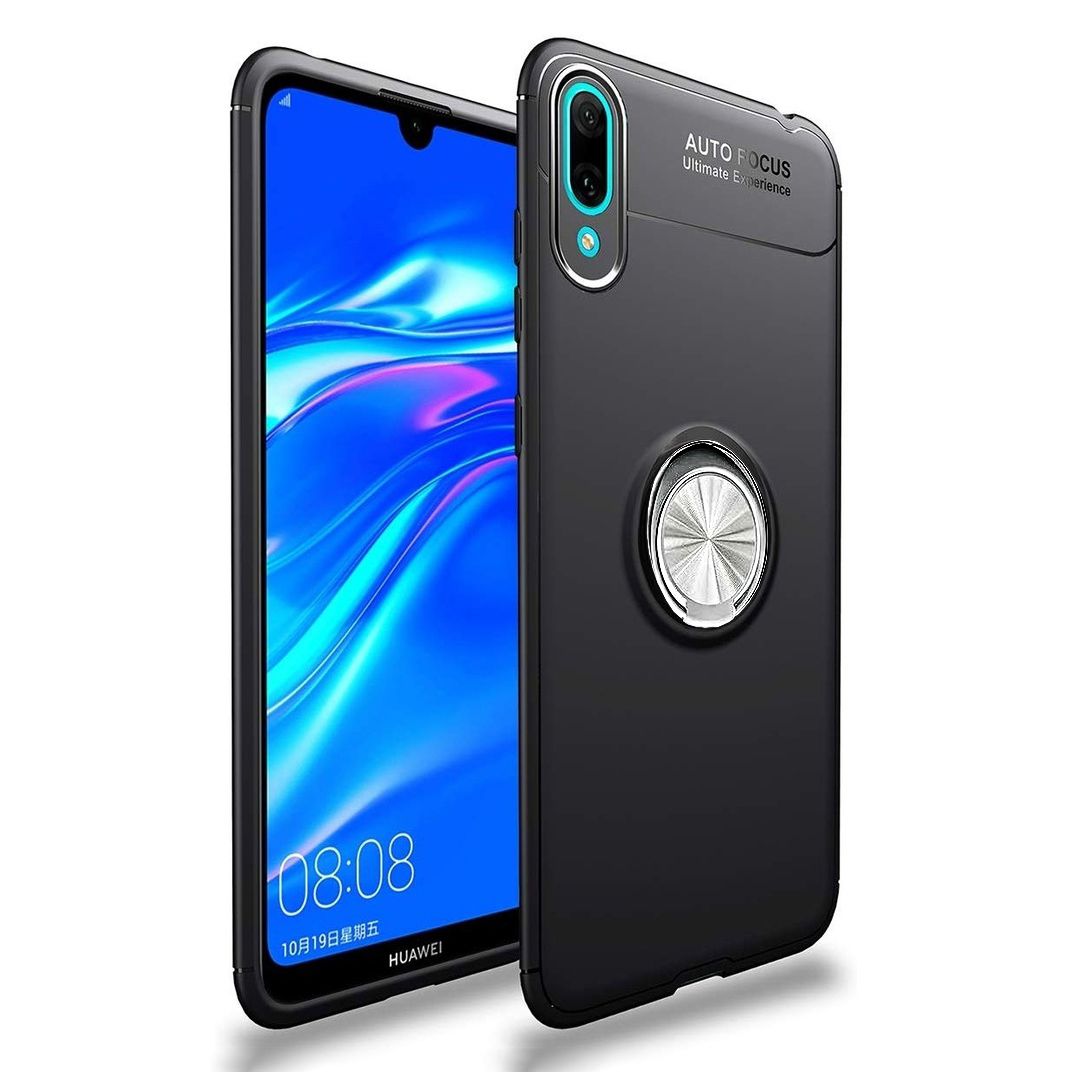 FitCase Huawei Y7 2019 Kılıf Auto Focus Ring Arka Kapak