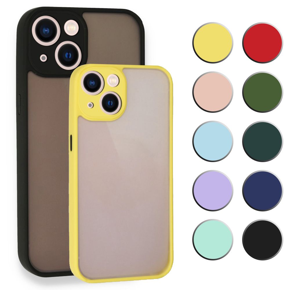 FitCase iPhone 13 Montrea Silikon Arka Kapak