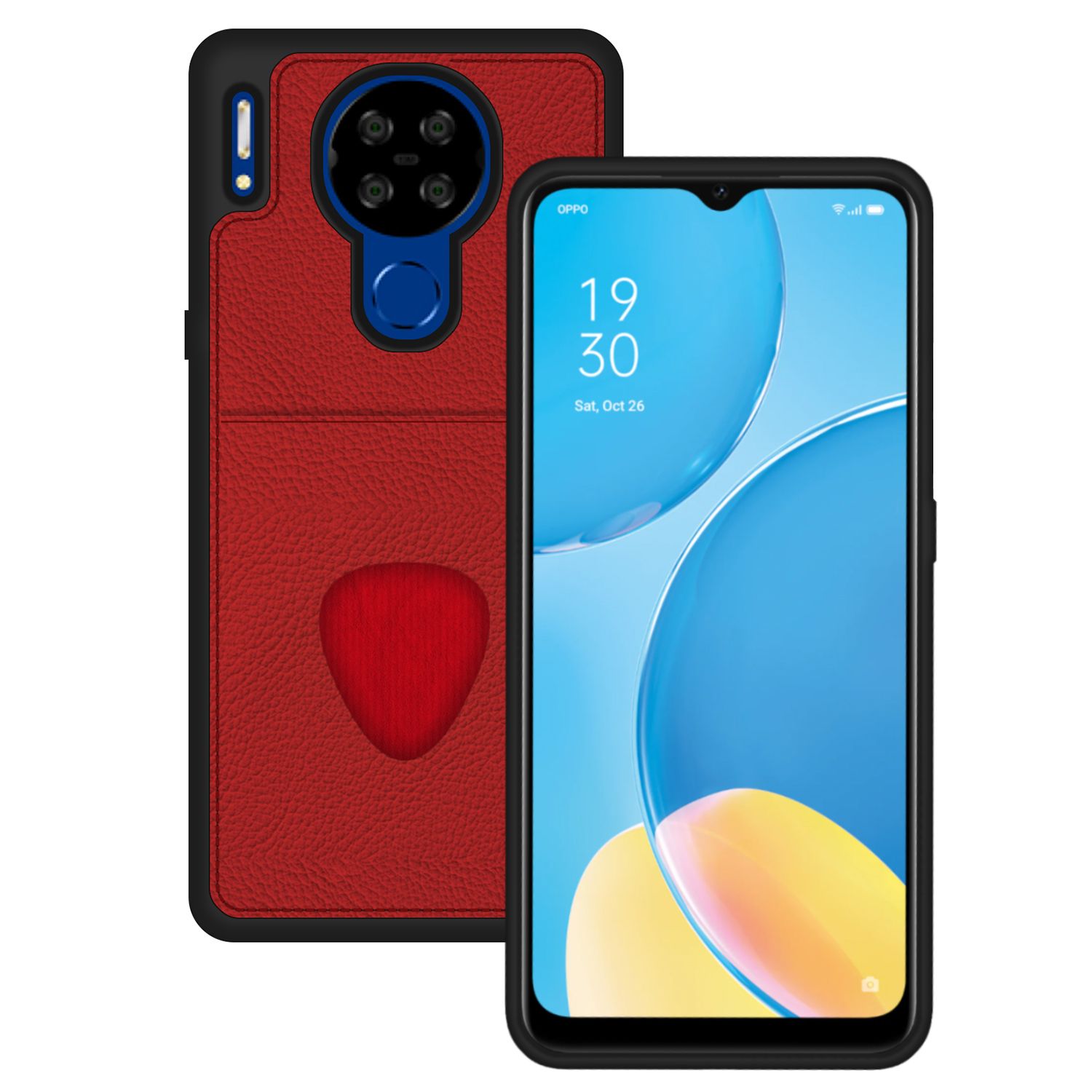 FitCase Reeder P13 Blue Max Lite Kılıf Proda Deri Tek Kartlık Cepli Kapak