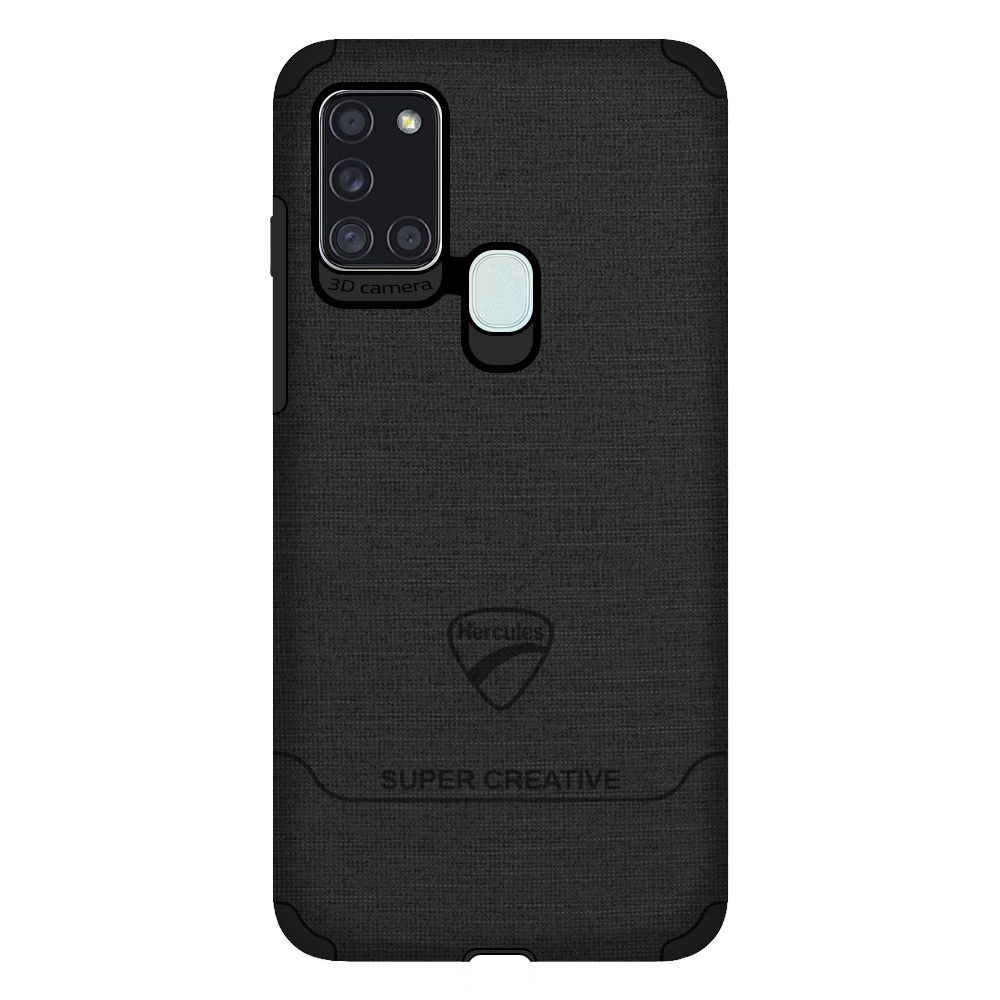 FitCase Samsung Galaxy A21s (A217) Kılıf Super Fabric Arka Kapak