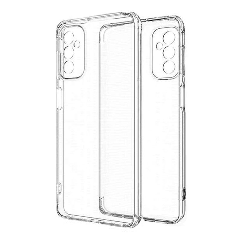 FitCase Samsung Galaxy A04s Kılıf Kamera Korumalı Silikon Şeffaf Arka Kapak
