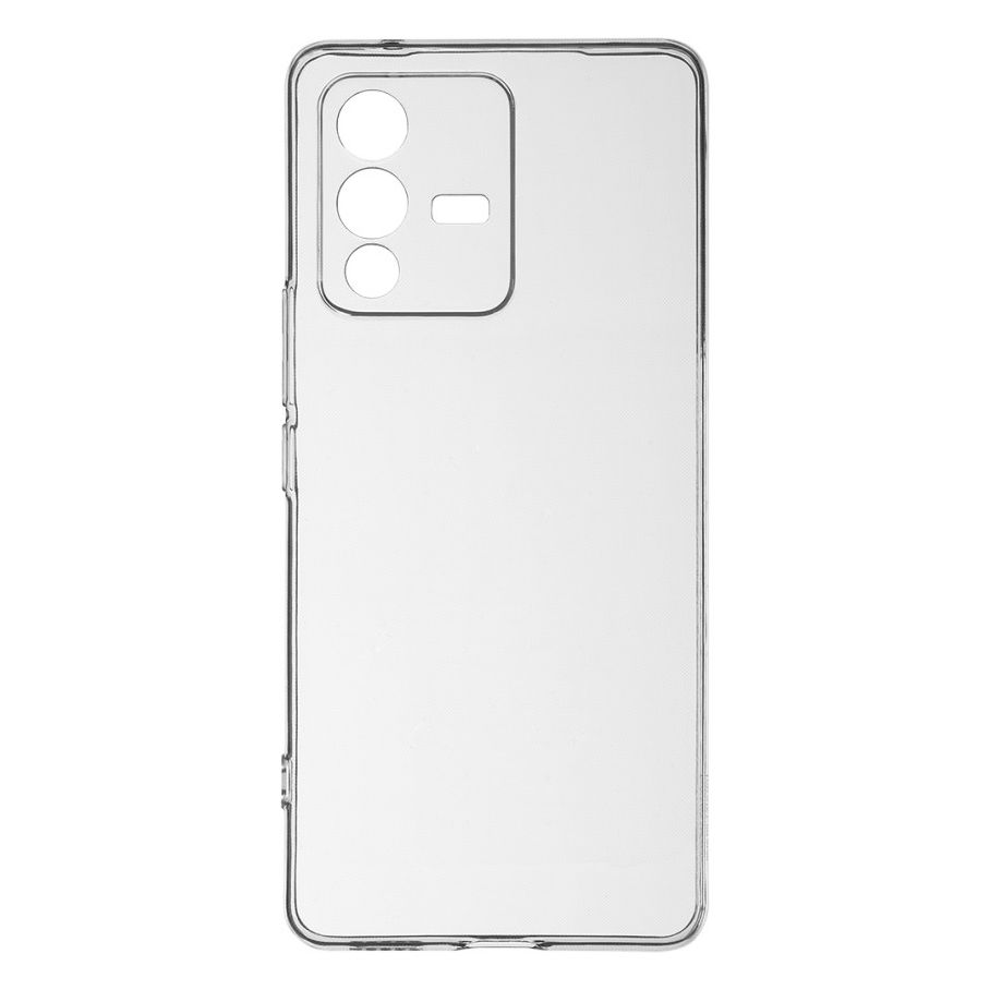 FitCase Vivo V23 5G Kılıf Kamera Korumalı Silikon Şeffaf Arka Kapak