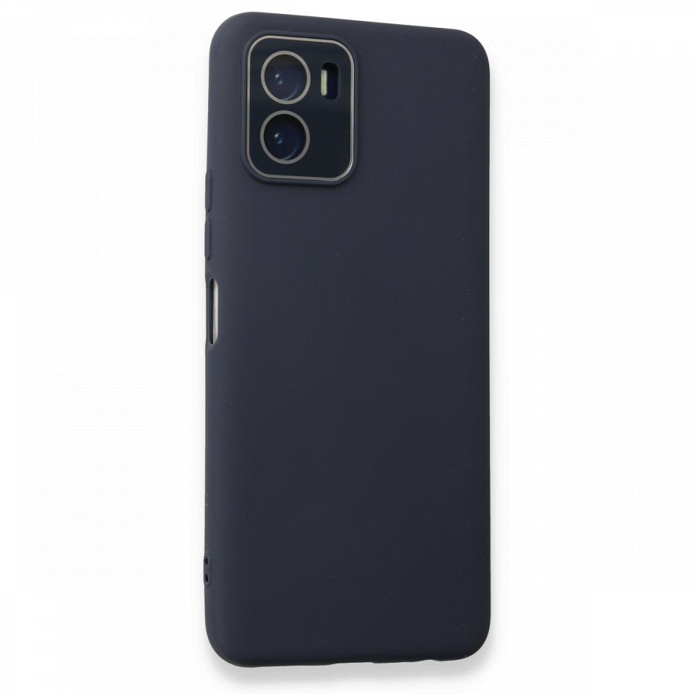 FitCase Vivo Y15S / Y15A Glass Kamera Korumalı Lansman Silikon Kapak