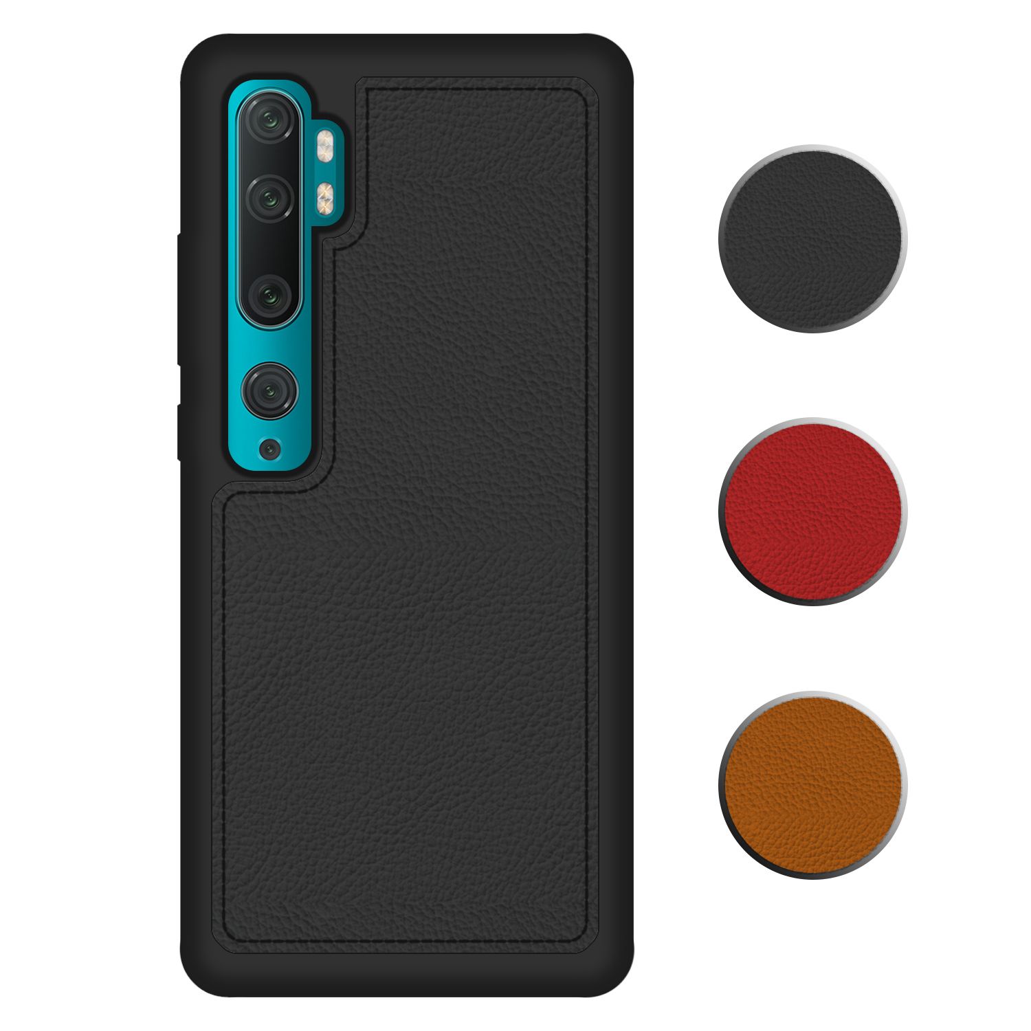 FitCase Xiaomi Mi Note 10 Kılıf Proda Deri Kapak