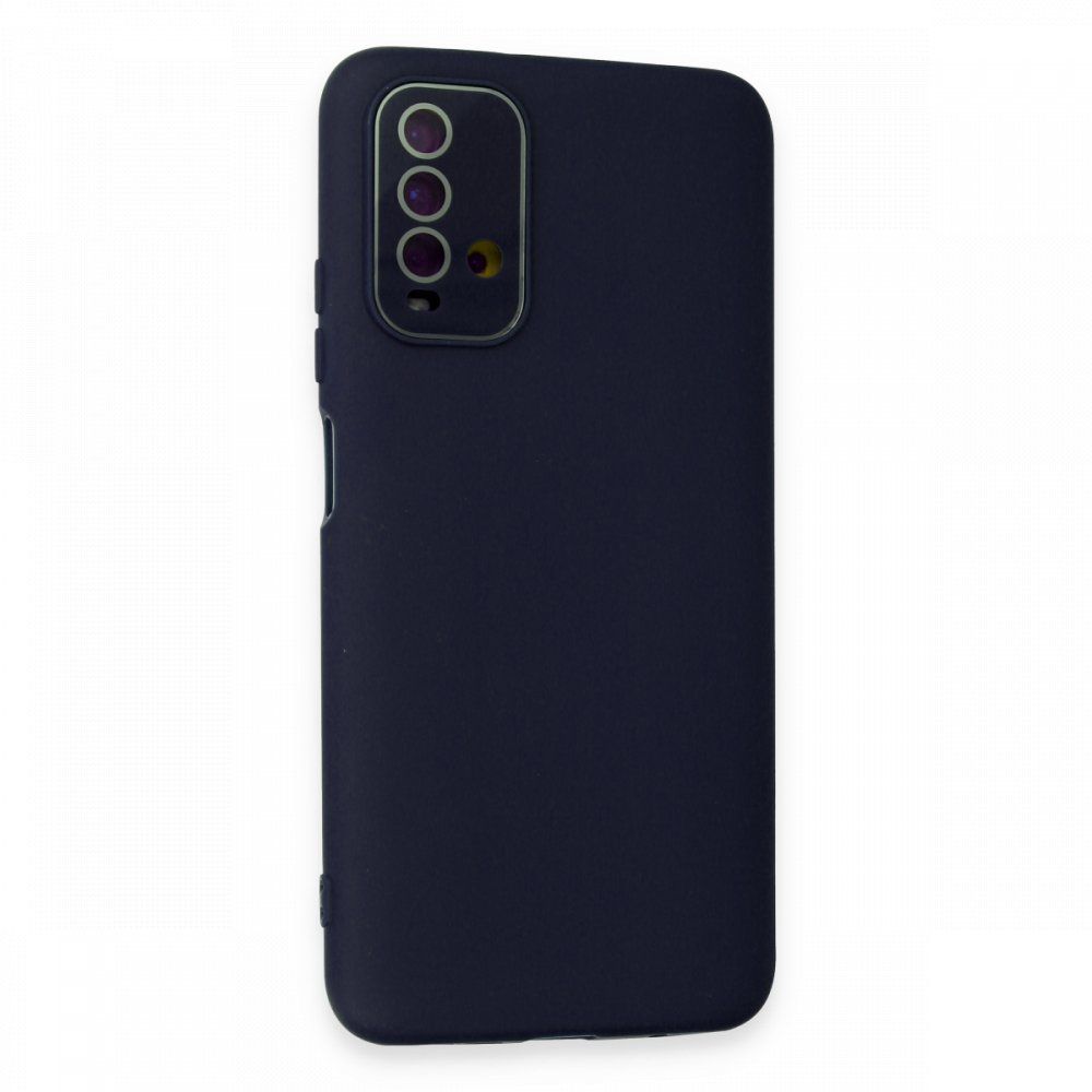 FitCase Xiaomi Redmi 9T Glass Kamera Korumalı Lansman Silikon Kapak