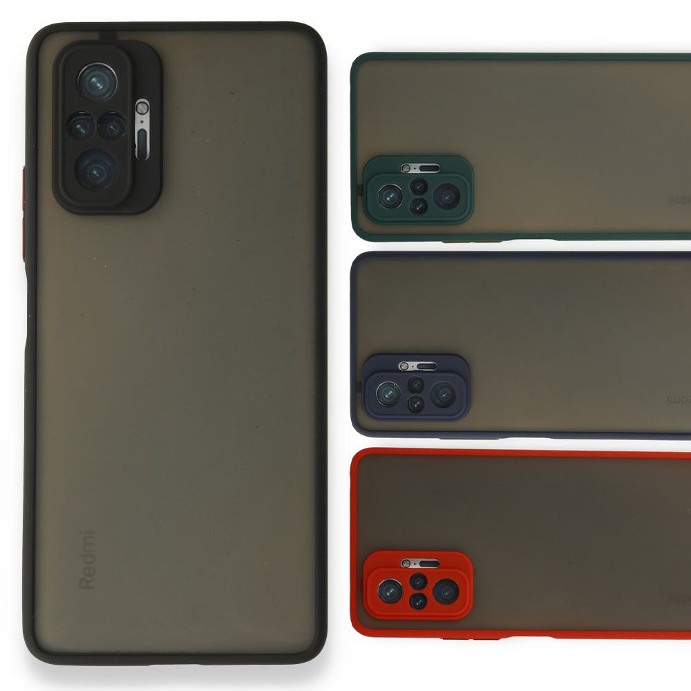 FitCase Xiaomi Redmi Note 10 Pro Montrea Silikon Arka Kapak