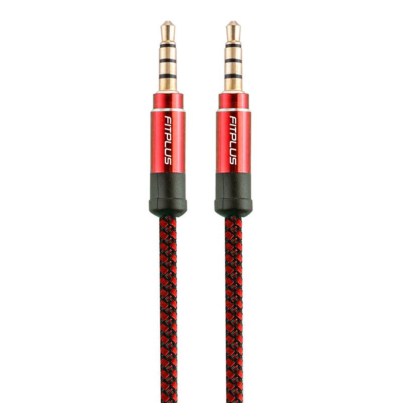FitPlus Audio Seri 3.5mm AUX Ses Kablosu 150cm Örgü FP1005