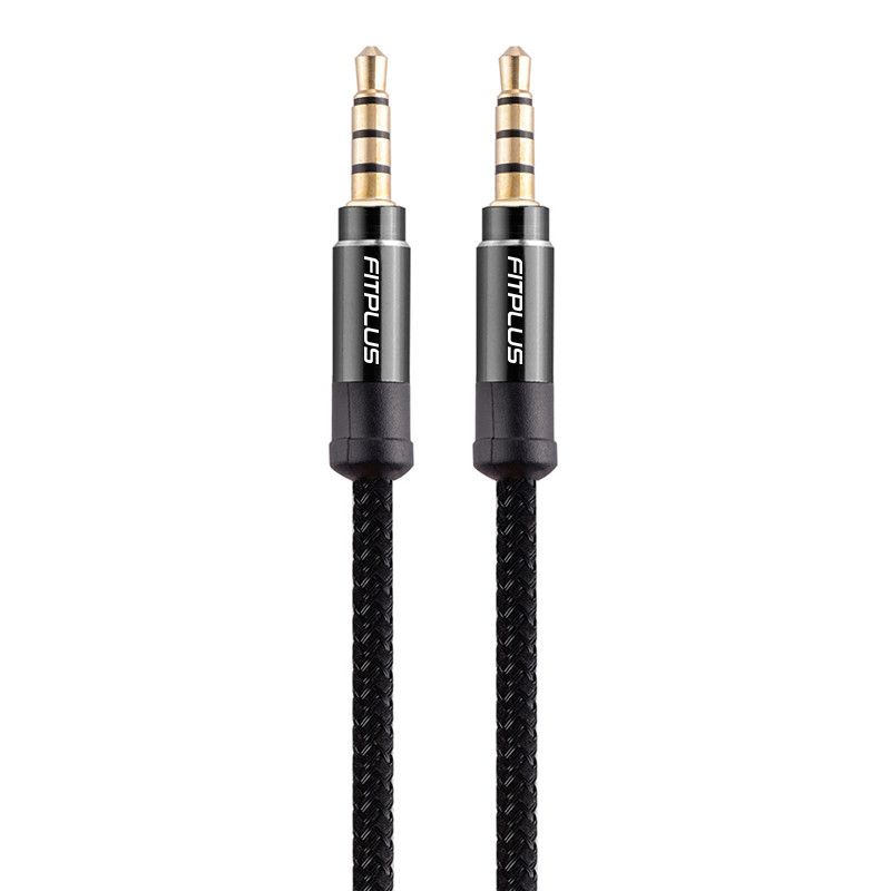 FitPlus Audio Seri 3.5mm AUX Ses Kablosu 150cm Örgü FP1005