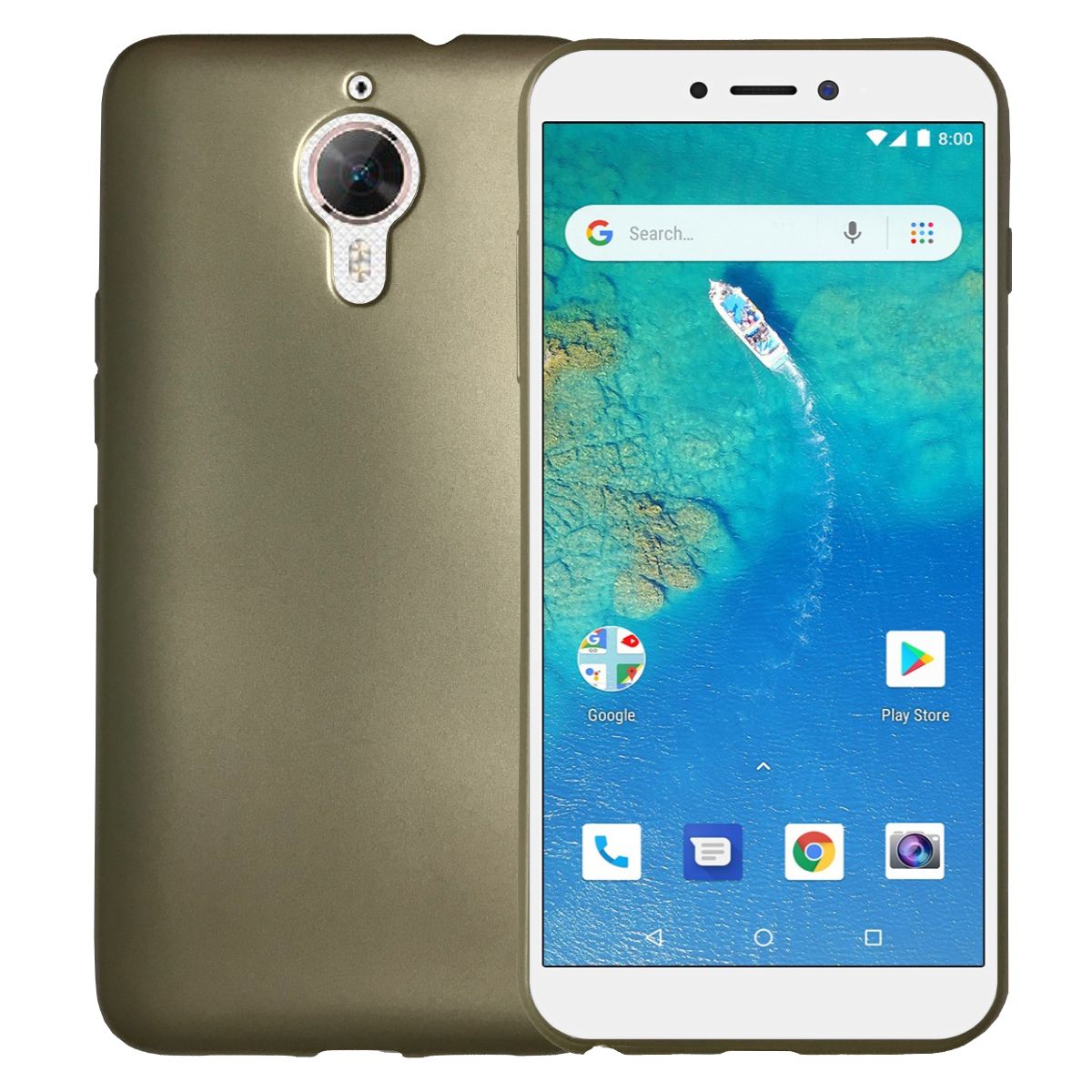 General Mobile GM 5 Plus Kılıf FitCase PremiumS Silikon Arka Kapak