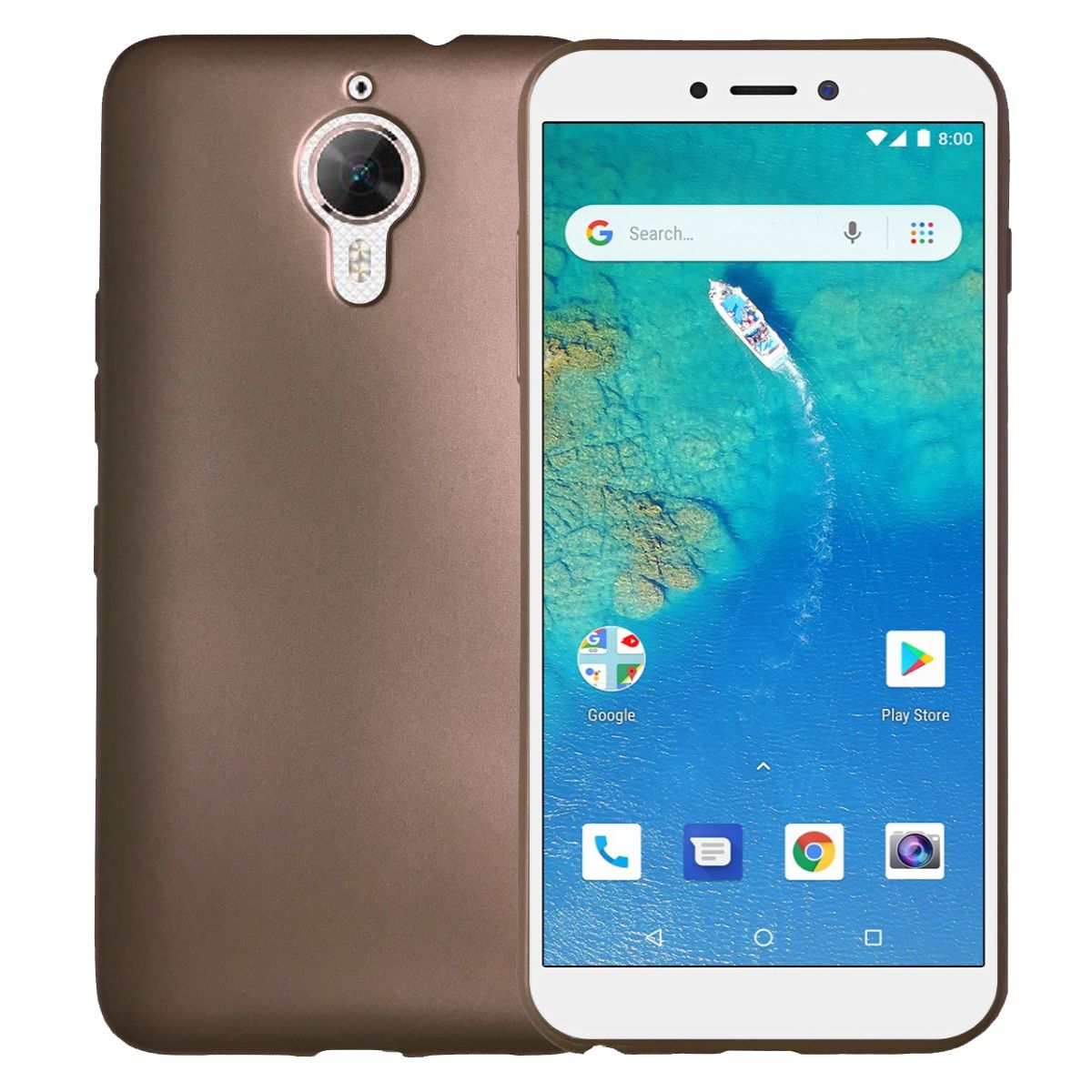 General Mobile GM 5 Plus Kılıf FitCase PremiumS Silikon Arka Kapak