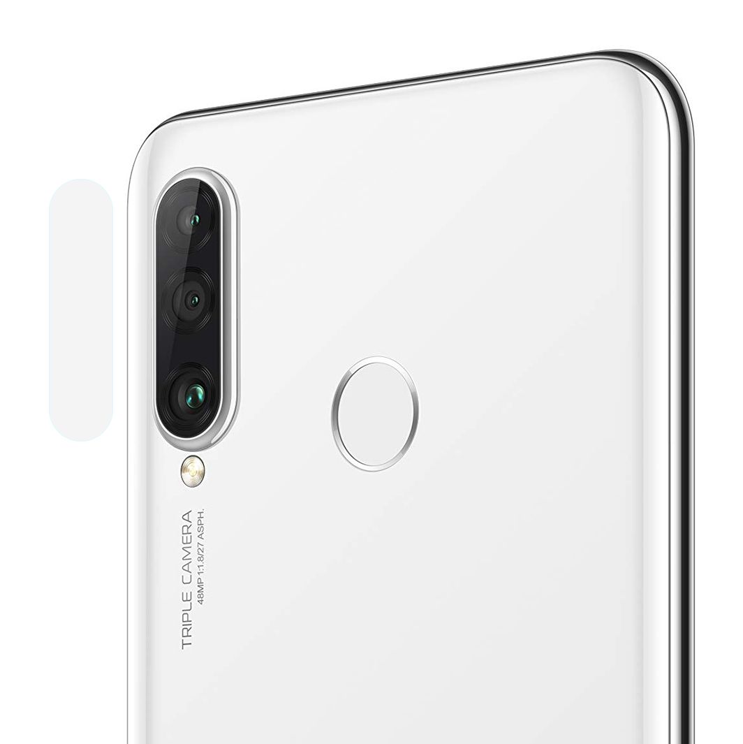 Huawei P30 Lite Kamera Lens Koruyucu Nano Cam Şeffaf Tam Kaplama