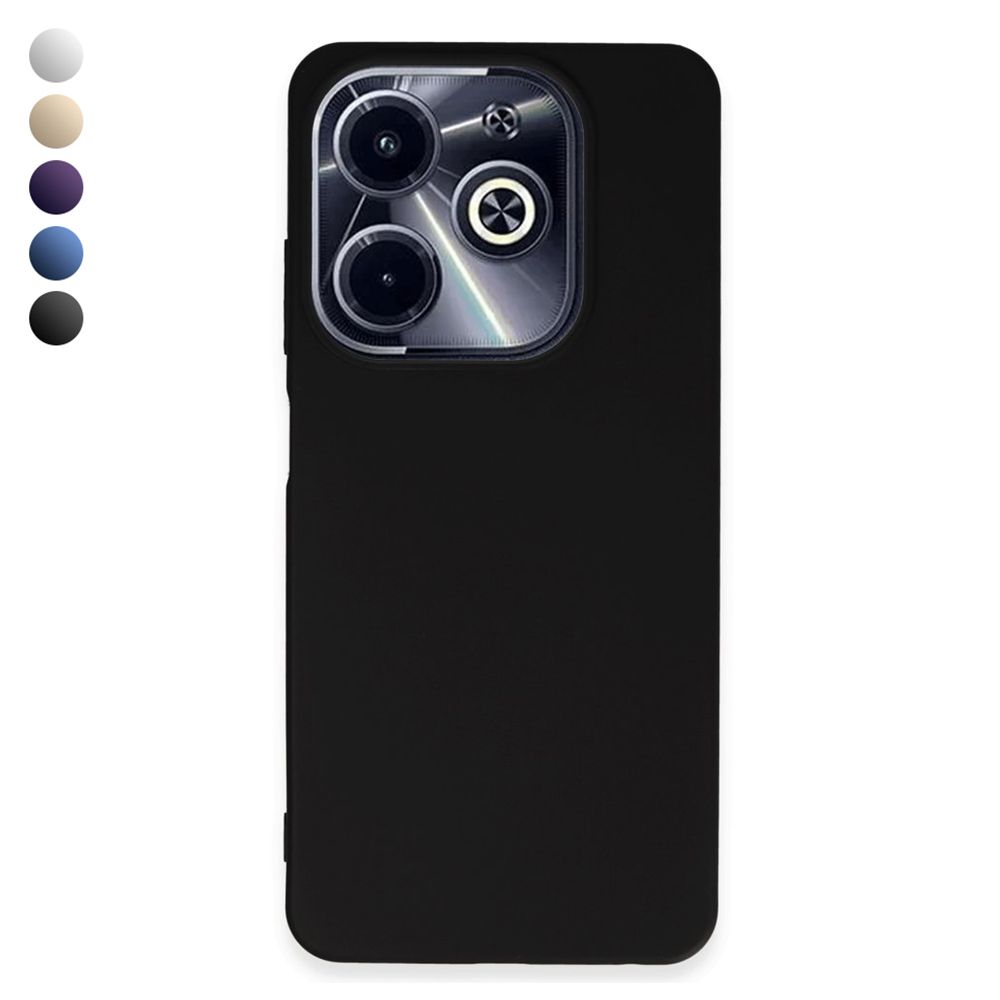 Infinix Hot 40i Kılıf First PremiumS Silikon Arka Kapak