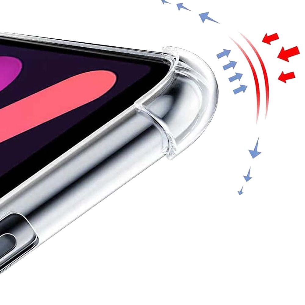 iPad 10 10.9 Kılıf Anti Şeffaf Silikon Arka Kapak