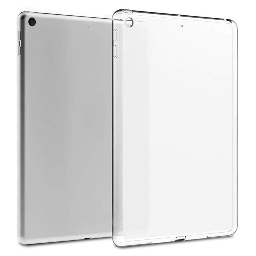 iPad 7 10.2' Kılıf Şeffaf Silikon Arka Kapak