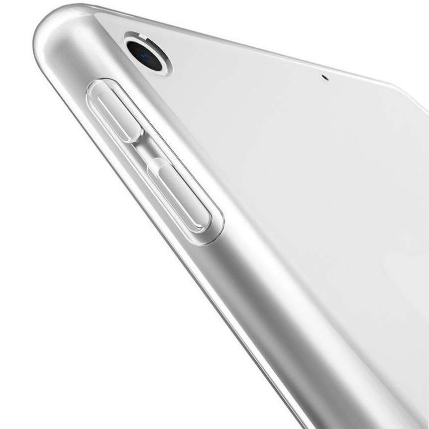 iPad 7 10.2' Kılıf Şeffaf Silikon Arka Kapak