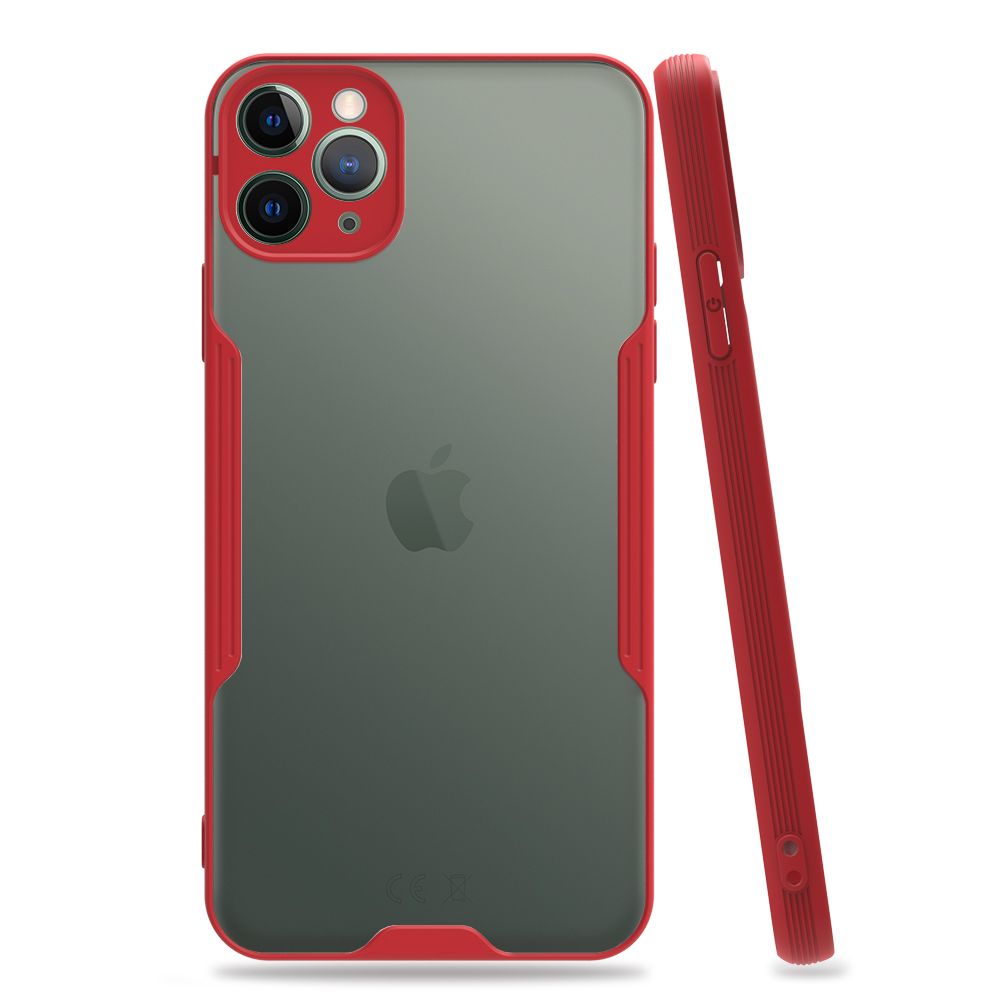 iPhone 11 Pro Max Kılıf Platin Matte Silikon Arka Kapak