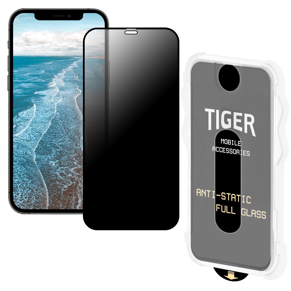 iPhone 12 / 12 Pro Kolay Uygulama Aparatlı 5D Magic Box Hayalet Privacy Cam Ekran Koruyucu