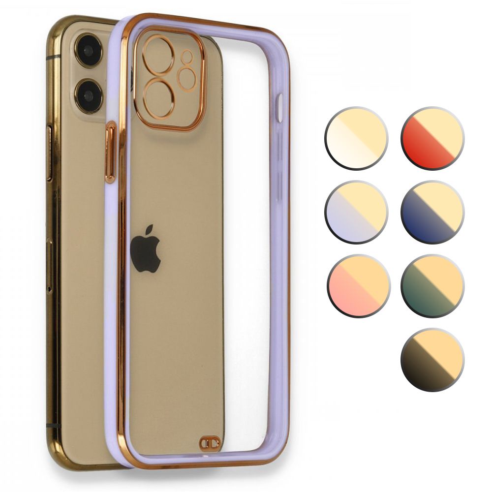 iPhone 12 Kılıf Liva Lazer Silikon Kapak