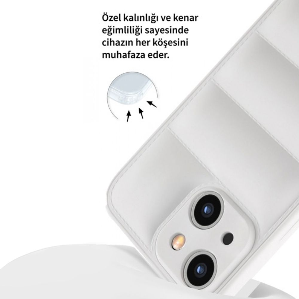 iPhone 13 Dapper Seri Kamera Korumalı Airbag Kapak