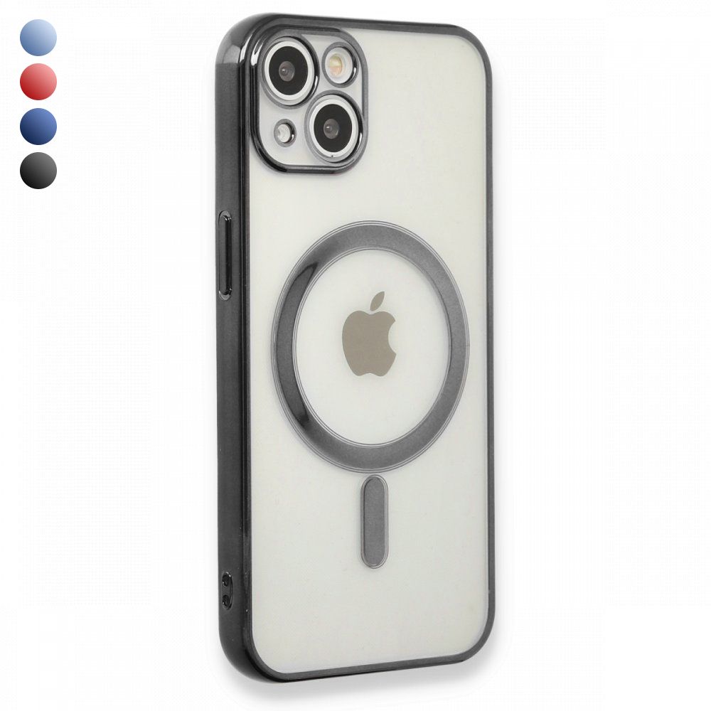 iPhone 13 Kılıf Magsafe Özellikli Lazer Silikon Kapak