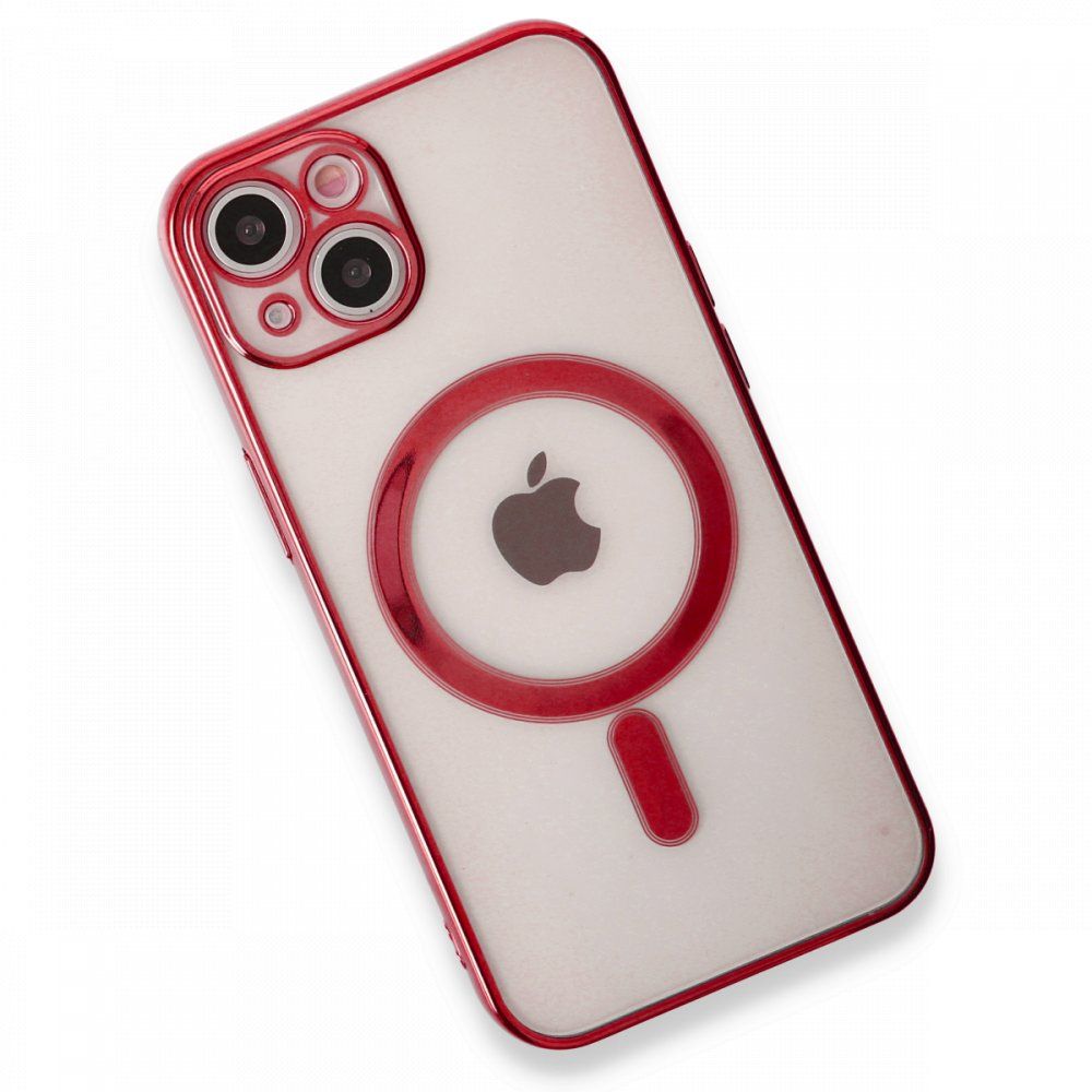 iPhone 13 Kılıf Magsafe Özellikli Lazer Silikon Kapak