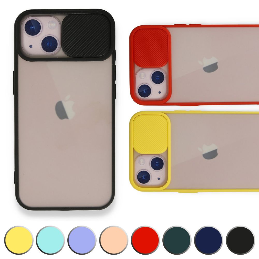 iPhone 13 Kılıf Palm Kamera Koruma Kapaklı Silikon
