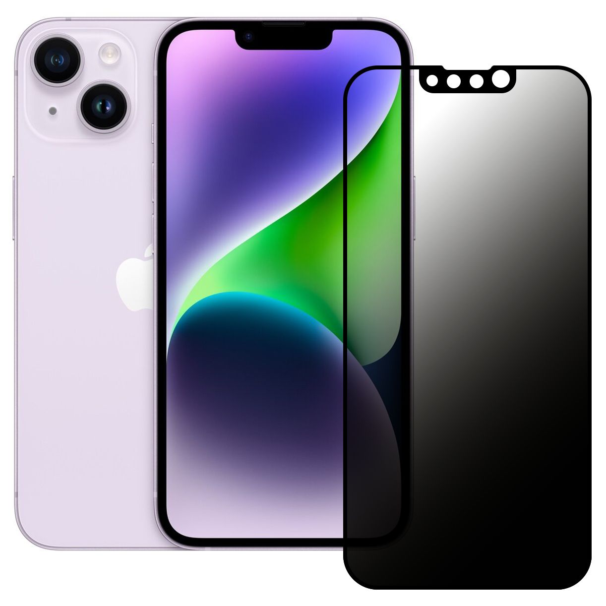 iPhone 14 Hayalet Privacy Gizli Seramik Mat Ekran Koruyucu