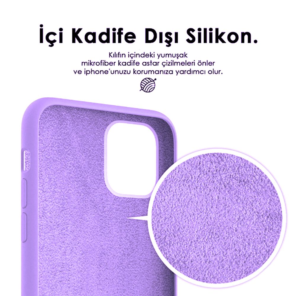 iPhone 14 Kılıf Magsafe Özellikli Lansman Silikon Kapak