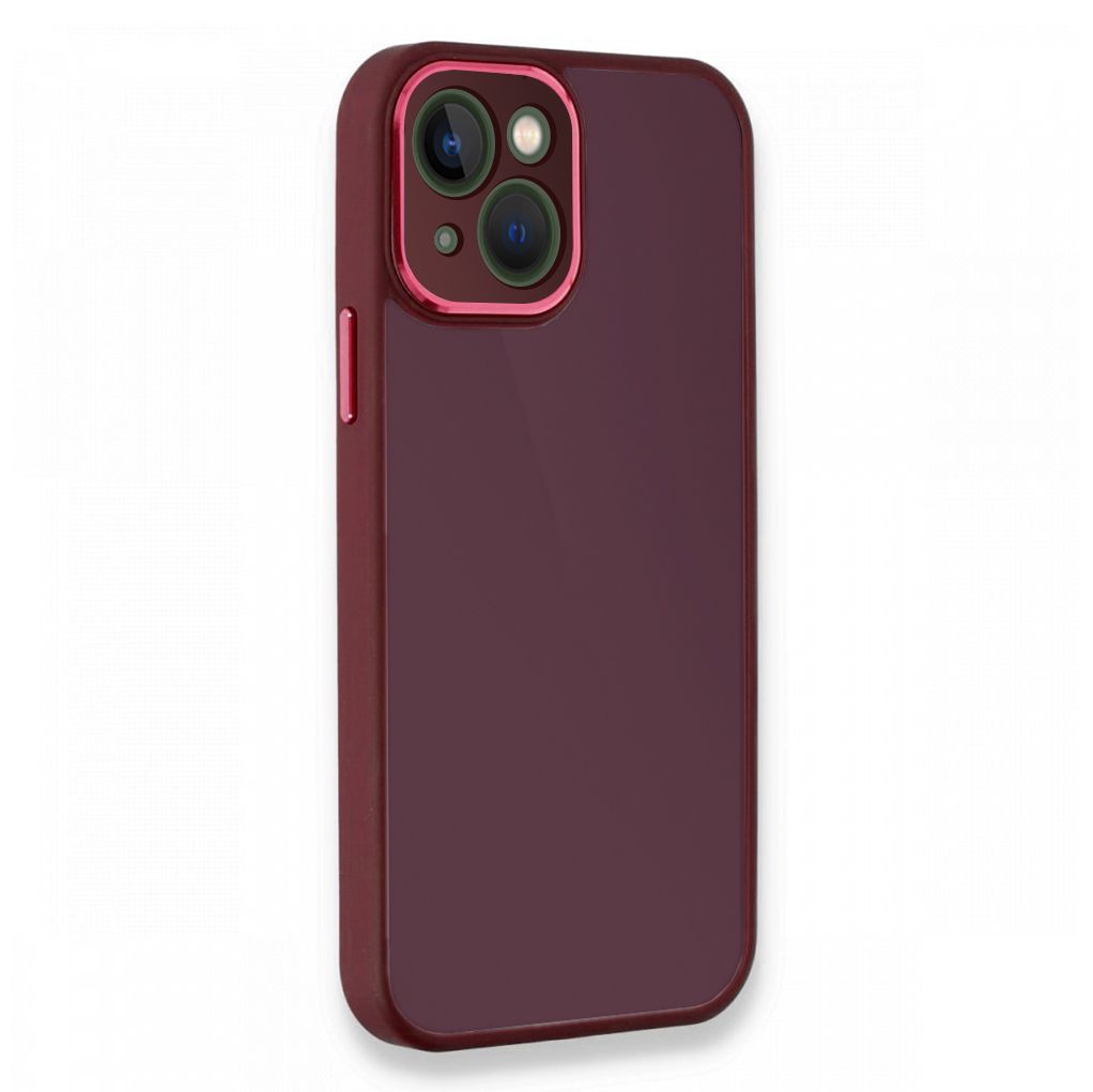 iPhone 15 Kılıf Freya Lazer Lens Kamera Çerçeveli Silikon Kapak