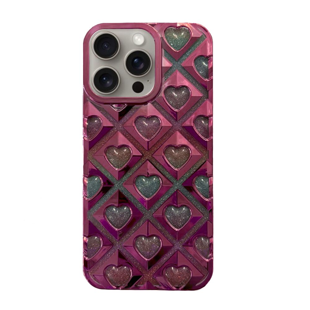 iPhone 15 Pro Papel Seri 3D Kalpli Silikon Kapak