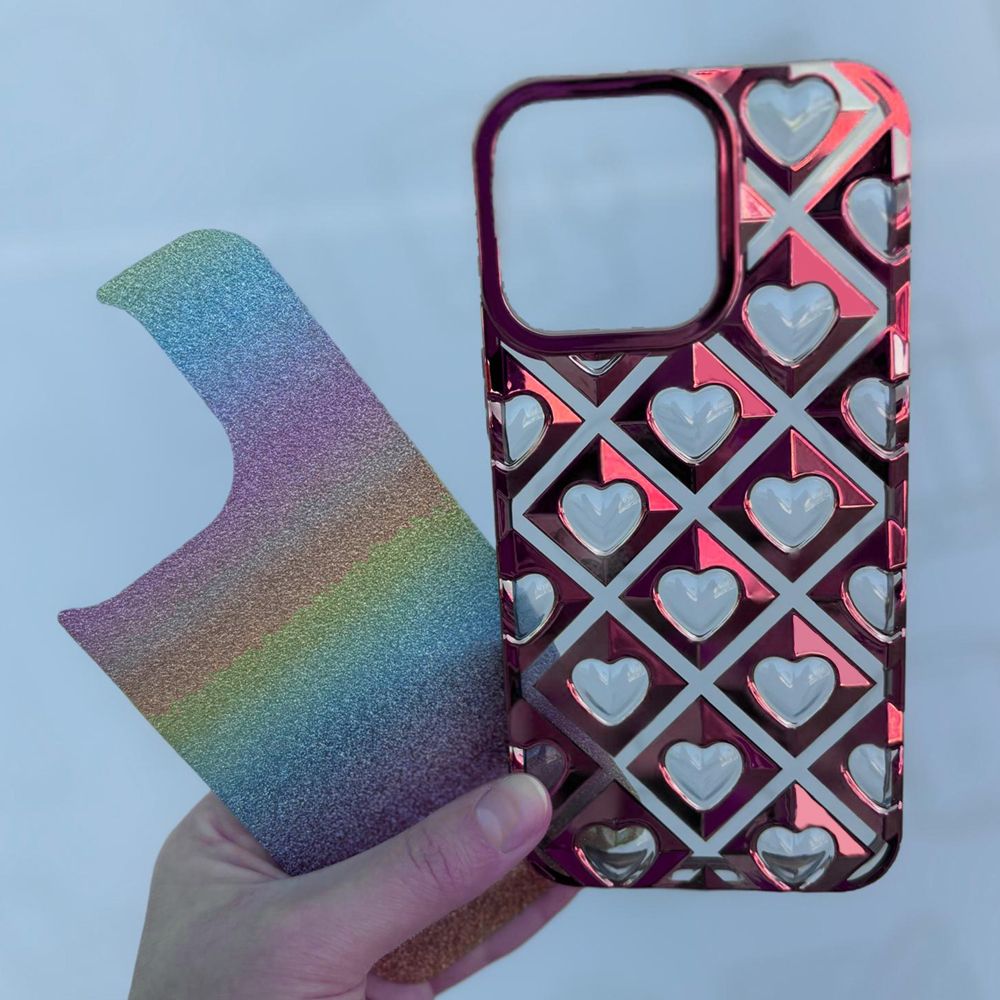 iPhone 15 Pro Papel Seri 3D Kalpli Silikon Kapak