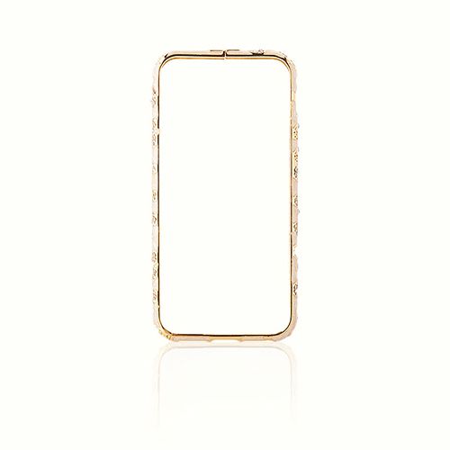 iPhone 5-5s Taşlı Metal Bumper Çerçeve Kılıf